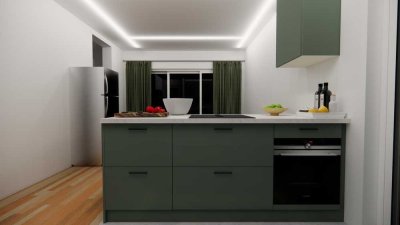 Luxuriöser 2 - Zimmer wohnung mit Balkon