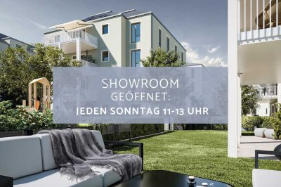 Großzügigkeit auf einer Ebene und in ruhiger Lage mit Privatgarten und Süd-Terrasse