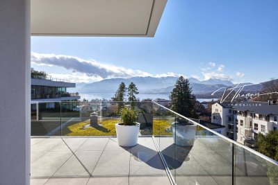 Exklusives Penthouse mit privatem Garten in Gmunden.