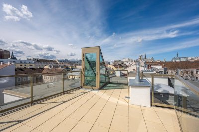Dachterrassentraum mit 360° Blick - Highlight ganz oben für Sonnenanbeter!