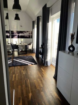 Moderne 2-Zimmer-Wohnung mit Dachterrasse, TG-Stellplatz & Klimaanlage in 63179 Obertshausen