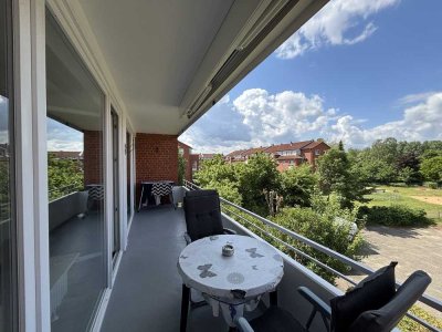 Mit Blick ins Grüne! Große, sehr ruhig gelegene Wohnung mit Stellplatz in Winsen - unvermietet