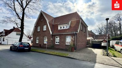 Wundervolle, charmante Doppelhaushälfte in reizvoller Wohnlage am Nordhorn-Almelo-Kanal nahe Kanala