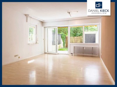 Selbstnutzung oder Kapitalanlage:  2-Zimmer-Wohnung mit Mini-Garten, in Darmstadt-Eberstadt