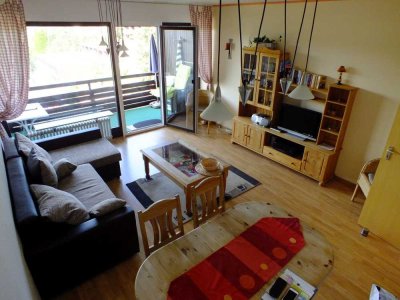 Attraktive und gepflegte 2-Raum-Wohnung mit Balkon und Einbauküche in Schonach im Schwarzwald