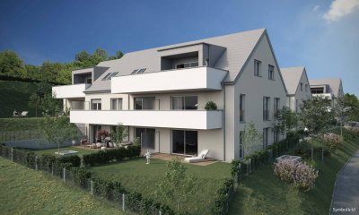 Hellmonsödt - großzügiger Balkon - Neubau - werthaltige Ziegelmassivbauweise in Niedrigenergiestandard