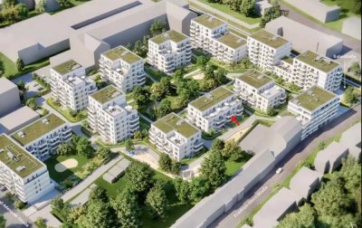 2-Zimmer Whg. in Rheinnähe - Neubau inkl. EBK, Balkon, TG-Stellplatz