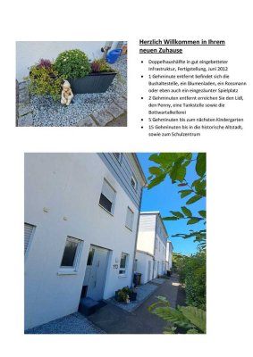 Helle 5-Zimmer-Doppelhaushälfte zum Kauf in Großbottwar