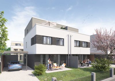 Attraktive und hochwertige Neubau-Doppelhaushälfte im LiebigQuartier