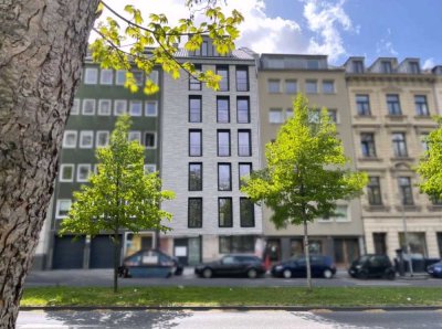 Dachgeschoss-Maisonettewohnung mit großer Dachterrasse, Aufzug, 3 Bäder, Einbauküche