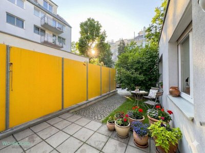 STILLER LUXUS: 2 GARTENWOHNUNGEN - IM DOPPELPACK 2+3 ZIMMER, 2 BÄDER, 2 KÜCHEN - AUCH FÜR ANLEGER