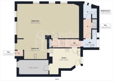 St. Ingbert - Wohnung und Gewerbe mit 270 m², 2 Garagen, Garten oder Bauland