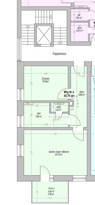 Zweiraumwohnung in zentraler Lage von Wiedenbrück