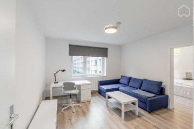 Zentral gelegene und moderne 3-Zimmer-Wohnung mit Einbauküche