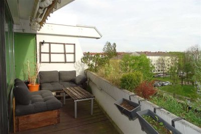 München-Laim "Über den Dächern!" 3 Zi.-Penthouse-Whg., 2 Blk., 5.OG - Erbbaurecht