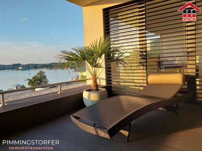 Moderne Villa mit Badeplatz am nördlichen Attersee