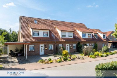 Wardenburg: Reihenmittelhaus mit kleinem Garten in einer Wohnsiedlung, Obj. 8810