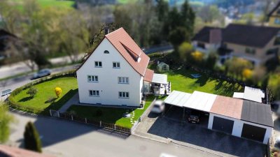 Stilvolle, modernisierte 3-Zimmer-Wohnung in Wangen im Allgäu