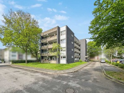 Leerstehende 1-Zimmer-Erdgeschosswohnung in Krefeld-Fischeln