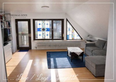 Charmante 3 Zi. DG ETW + ausgebaute Bühne - in 3-Familienhaus - Raum für Ihre Modernisierungsideen