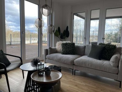 Exklusive 3-Zimmer-Erdgeschosswohnung direkt am Rhein in Mainz-Weisenau