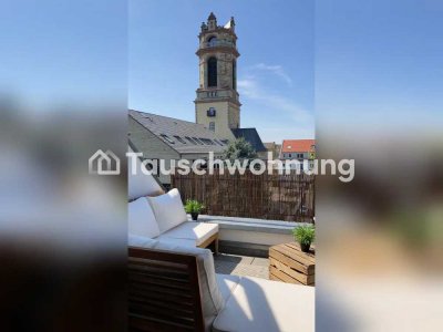 Tauschwohnung: Wunderschöne 2-Zimmer-Dachgeschosswohnung gegen größer
