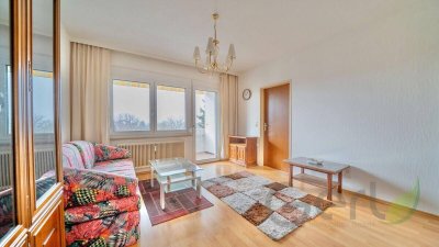 Zentral gelegene 2-Zimmer-Wohnung mit ruhiger Loggia