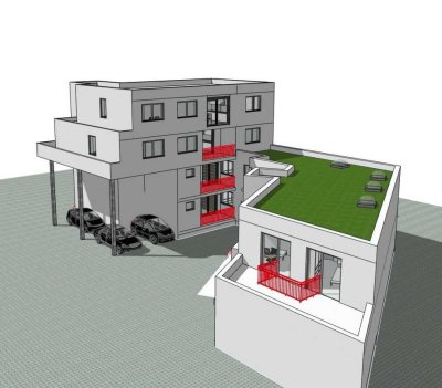 Umbau und Aufstockung eines Mehrfamilienhauses, 9 Wohneinheiten inklusive Grundstück! Baugenehmigt!
