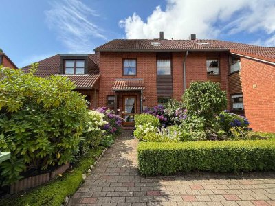 Zentrales Reihenmittelhaus in ruhiger Spielstraße mit Garten & Balkon
