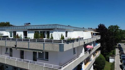 Frei ab sofort:  Dachterrassen Wohnung in ruhiger Wohnlage