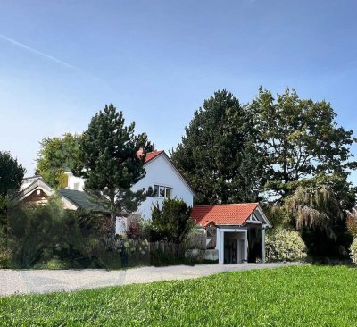 Exklusive Doppelhaushälfte - wunderschöner Garten,
sehr ruhige Lage