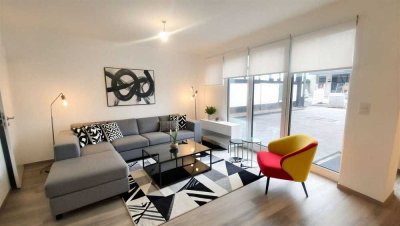 Single- Apartment 41 m² - Terrasse - Aufzug - Kellerraum