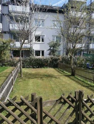 Vermietete Eigentumswohnung m. Garten und Stellplatz im Zentrum von Leinfelden-Echterdingen