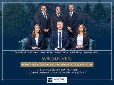 FÜR UNSERE SUCHKUNDEN: Wir suchen ein gepflegtes Landhaus mit Tierhaltung