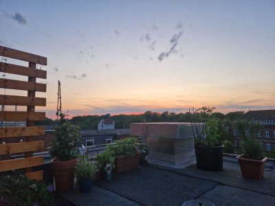 Großzügige Maisonettewohnung mit Balkon an der Eilenriede