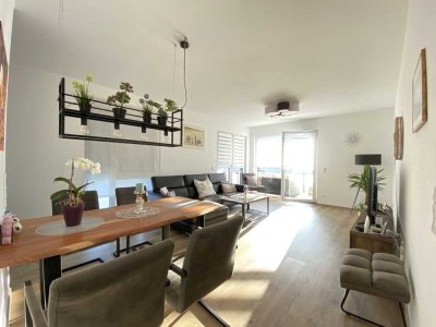 Moderne 3-Zimmer-Neubau-Wohnung in zentraler Lage