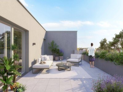 Verkaufsstart! EDMUND _gut aufgeteilte 4 Zi Dachgeschoßwohnung mit Terrasse_perfekt für Familien_T23