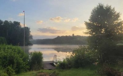 Wassergrundstück Seegrundstück für Wohnhaus mit Baugenehnigung