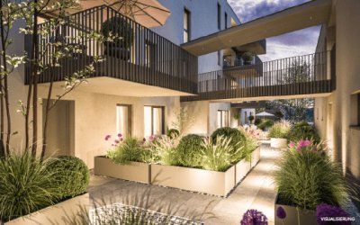 JOSEFIAU | Wohnen im Freiraum Süd | Appartement mit 15 m² Terrasse_T18