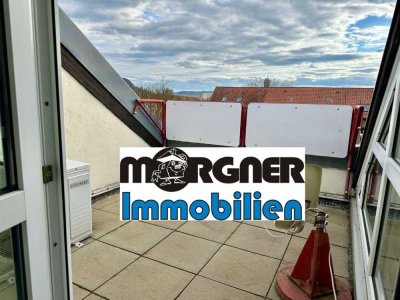 schöne 2-Zim-Dachgeschosswohnung mit Klima und Loggia
