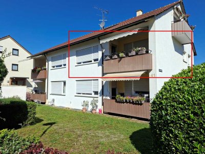 Vermietete 3-Zi.-Wohnung in ruhiger Wohnlage mit Stellplatz