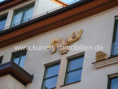 Gepflegte 2-Zi-Wohnung mit Balkon, Fahrstuhl u. TG-Duplex-Parker im Stadtzentrum von Halle (Saale):