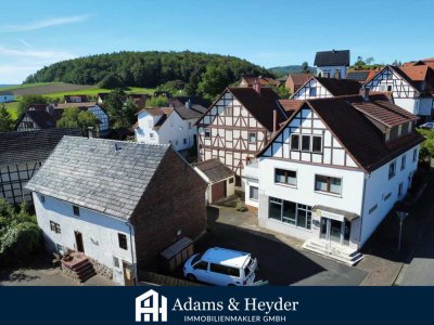 Idyllisches, liebevoll restauriertes Gebäudeensemble in OT von Bad Wildungen