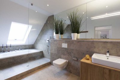 Ein Penthouse mit Terrasse in der Sachsenmetropole Leipzig