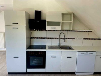 Neuwertige 3-Raum-Wohnung mit Balkon und Einbauküche in Hitzacker