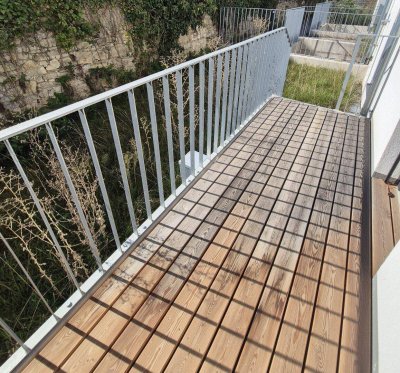 Günstige Gartenwohnung, mit 2 Terrassen und Garten, Neubau und Erstbezug!