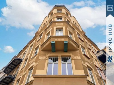 ++ Wunderschöner Altbau mit zwei Balkonen in bester Lage der Leipziger Südvorstadt ++