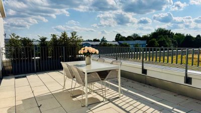 Exklusive Penthouse-Wohnung mit beeindruckender Dachterrasse