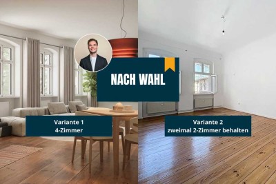 Flexibilität in Ku'Damm nähe: 4-Zimmer oder zweimal 2-Zimmer!