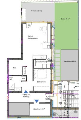 Gartenwohnung in Grinzens
